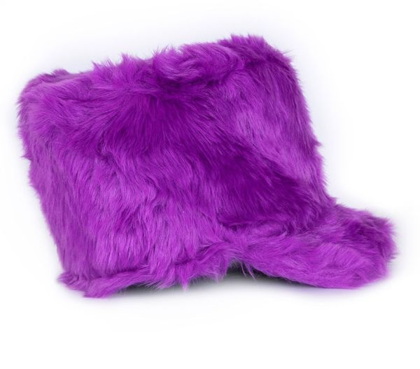 Fanfare Plush hat Purple