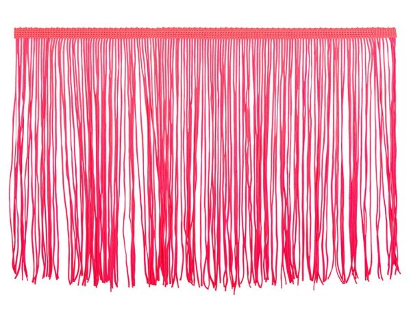 Fringe on tape neon pink