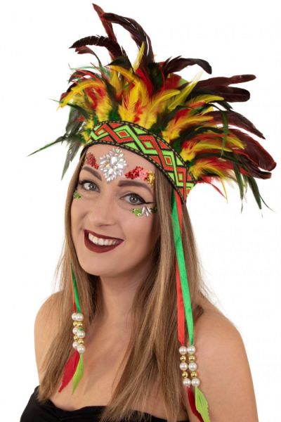 Indians feather headdress El Limbo