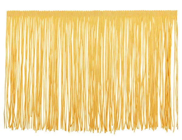 Fringe on tape gold