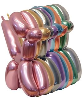 Chrome Modeling balloons colour mix