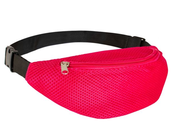 Pink honeycomb motif shoulder bag