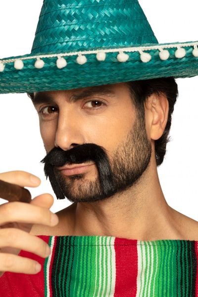 Mexican Moustache black