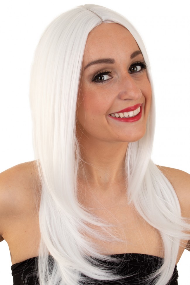 Ladies wig white washable Party Supplies Party Costumes Party